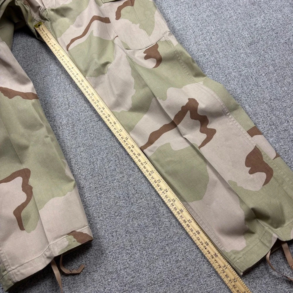 Military Issue Cargo Pants Mens Medium Regular Desert Camo Tactical BDU Tan